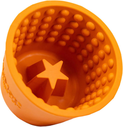 LICKIMAT YOGGIE POT™ ORANGE