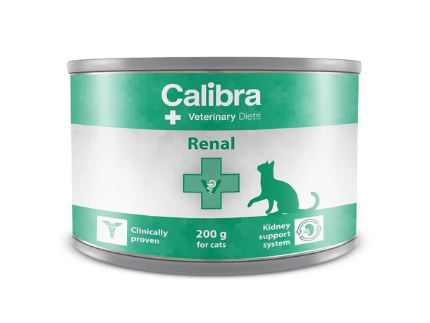 CALIBRA VETERINARY DIET CAT RENAL CAN 200G PK6
