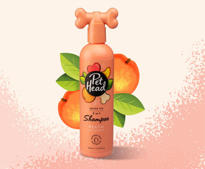 PET HEAD QUICK FIX 2 IN 1 SHAMPOO FOR DOGS 300ml