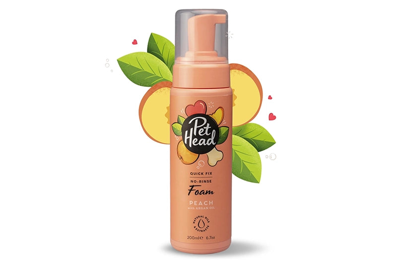 PET HEAD QUICK FIX FOAM - NO RINSE FOAM FOR DOGS 200ml